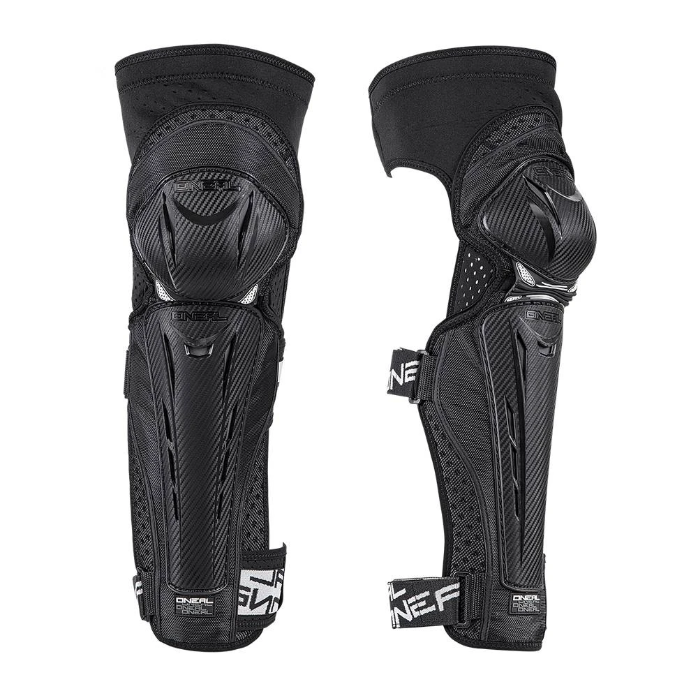 O'Neal ONeal Park FR Carbon Look Black White Knee Guard 1 O'Neal ONeal Park FR Carbon Look Black White Knee Guard