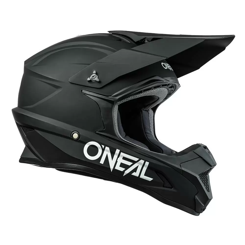 O'Neal 1 Series Solid Helmet - Black 7 O'Neal 1 Series Solid Helmet - Black - Image 7
