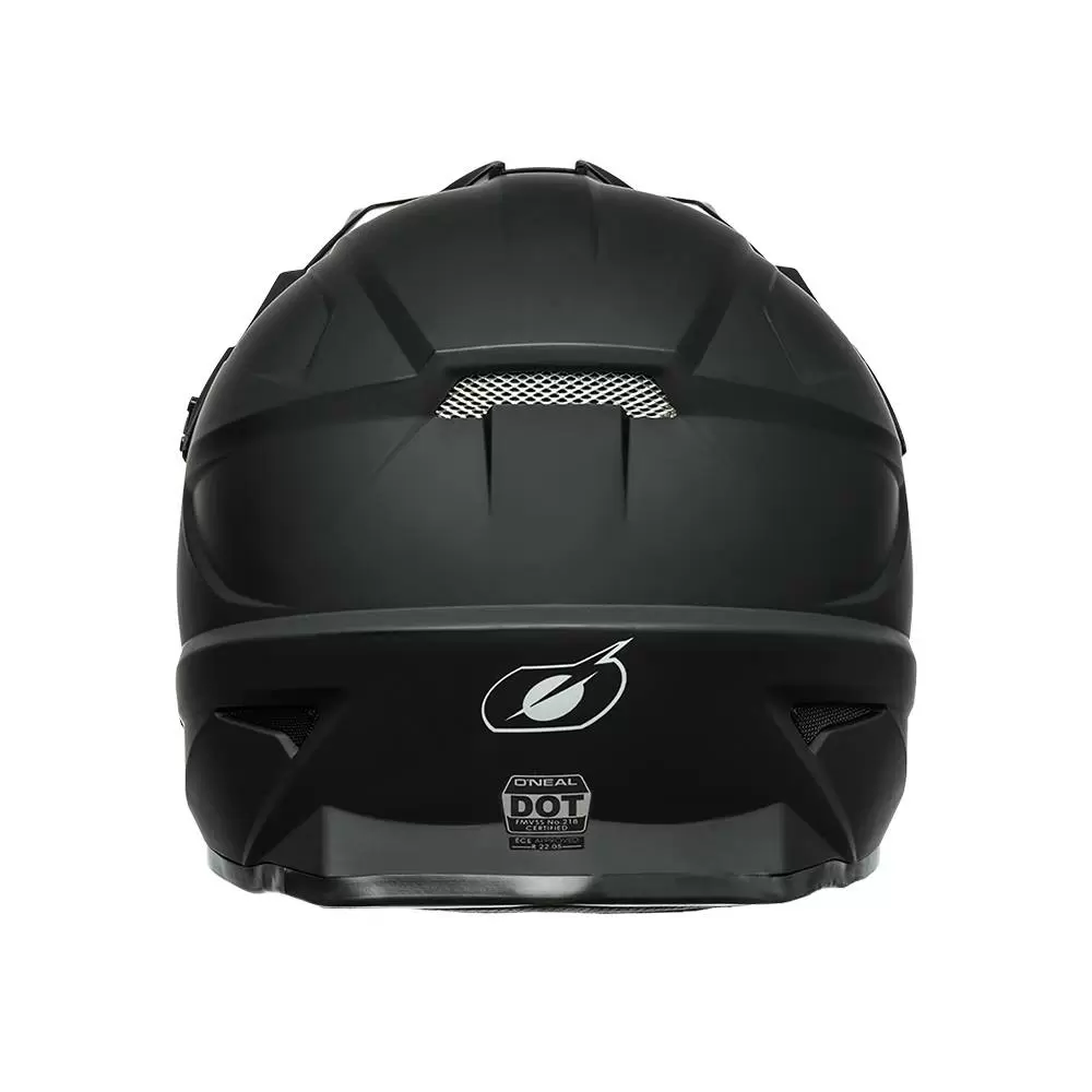 O'Neal 1 Series Solid Helmet - Black 8 O'Neal 1 Series Solid Helmet - Black - Image 8