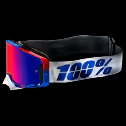 100% Armega Goggle Genesis / HiPER Mirror Blue Red Lens -UFO Shop 100 armega goggle hiper genisis detail jpg