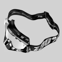 100% Racecraft Goggles Alta / Silver Mirror Lens -UFO Shop 100 percent alta silver mirror racecraft mx goggle action jpg