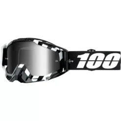 100% Racecraft Goggles Alta / Silver Mirror Lens