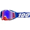 100% Racecraft Goggles Anthem / Red Blue Mirror Lens