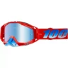 100% Racecraft Goggles Kuriakin / Blue Mirror Lens