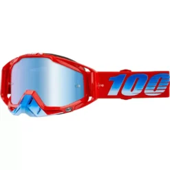 100% Racecraft Goggles Kuriakin / Blue Mirror Lens