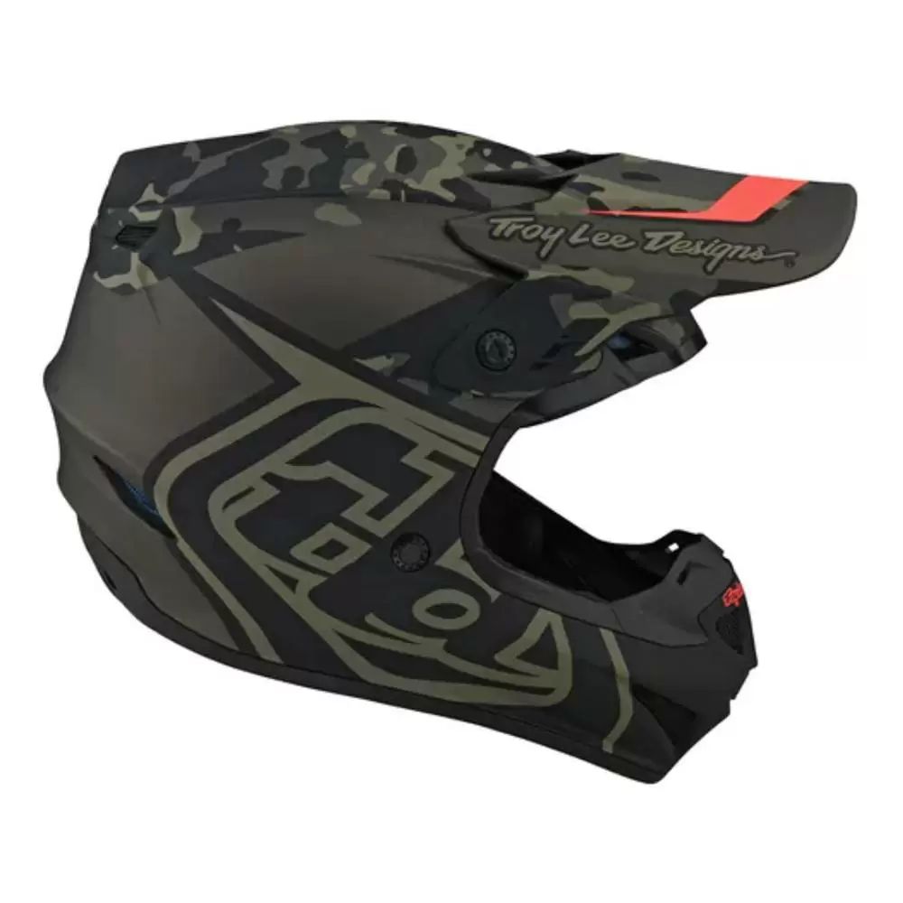 Troy Lee Designs GP Overload Camo Army Green Grey Motocross Helmet 8 Troy Lee Designs GP Overload Camo Army Green Grey Motocross Helmet - Image 8