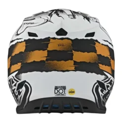 Troy Lee Designs SE4 Polyacrylite Strike White Black Motocross Helmet -UFO Shop 10925001 04 jpg