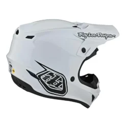 Troy Lee Designs SE4 Polyacrylite Mono White Motocross Helmet -UFO Shop 10949000 05 jpg