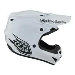 Troy Lee Designs SE4 Polyacrylite Mono White Motocross Helmet -UFO Shop 10949000 06 jpg