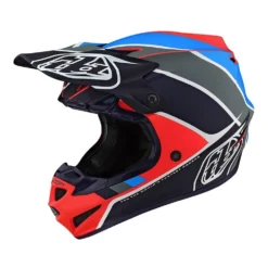 Troy Lee Designs SE4 Polyacrylite Beta Orange Navy Motocross Helmet -UFO Shop 10967001 01 4