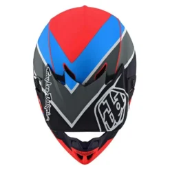 Troy Lee Designs SE4 Polyacrylite Beta Orange Navy Motocross Helmet -UFO Shop 10967001 05 jpg