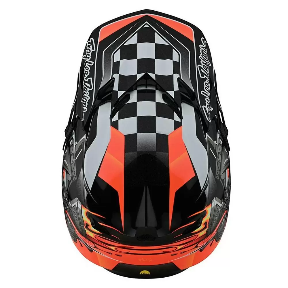 Troy Lee Designs SE4 Carb Black Replacement Peak 1 Troy Lee Designs SE4 Carb Black Replacement Peak