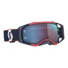 Scott Prospect Retro Blue Red Blue Chrome Lens Motocross Goggles