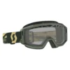 Scott Primal Camo Kaki Clear Lens Enduro Motocross Goggles