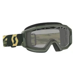 Scott Primal Camo Kaki Clear Lens Enduro Motocross Goggles