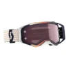 Scott Prospect Amplifier Blue White Rose Lens Motocross Goggles
