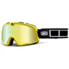 100% Barstow Classic Burnworth Gold Mirror Lens Motocross Goggles