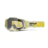 100% Armega Barely Clear Lens Goggles