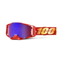 100% Armega Nuketown Red Blue Mirror Lens Goggles