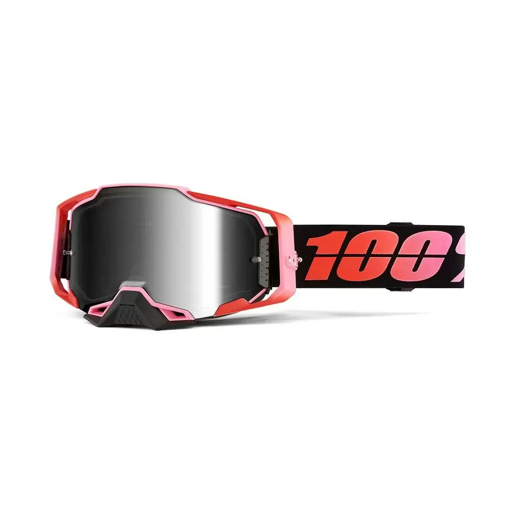 100% Armega Goggles Guerlin / Silver Mirror Lens 1 100% Armega Goggles Guerlin / Silver Mirror Lens