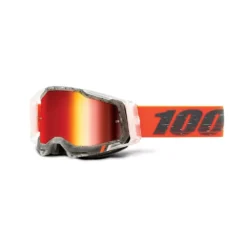 100% Racecraft 2 Schrute Red Mirror Lens Goggles -UFO Shop 50010 00014 02 jpg