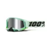 100% Racecraft 2 Goggles Palomar / Silver Mirror Flash Lens