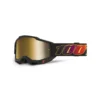 100% Accuri 2 Goggles El Diablo / True Gold Mirror Lens