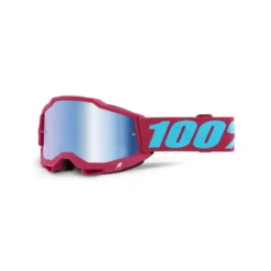 100% Accuri 2 Excelsior Blue Mirror Lens Goggles