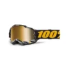 100% Accuri 2 Ambush True Gold Mirror Lens Goggles