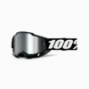 100% Accuri 2 Session Silver Mirror Lens Goggles