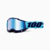 100% Accuri 2 Vaulter Blue Mirror Lens Goggles