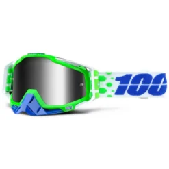 100% Racecraft Goggles Alchemy / Silver Mirror Lens