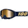 100% Racecraft Goggles Bakken / True Gold Mirror Lens