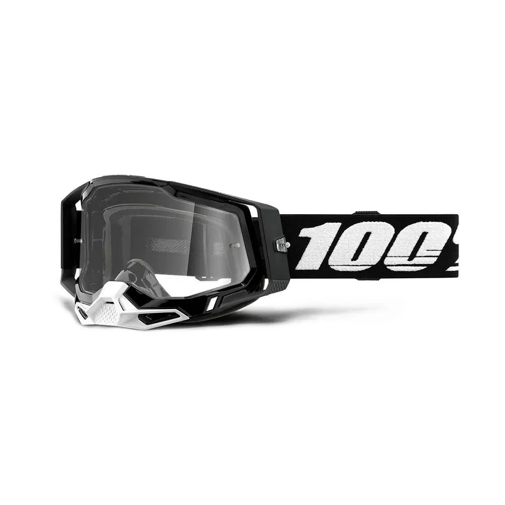100% Racecraft 2 Black Silver Mirror Lens Goggles 3 100% Racecraft 2 Black Silver Mirror Lens Goggles - Image 3