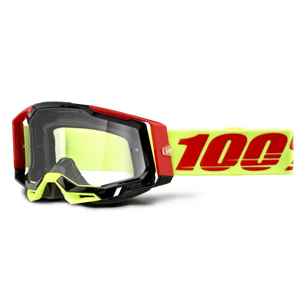 100% Racecraft 2 Wiz Clear Lens Goggles 1 100% Racecraft 2 Wiz Clear Lens Goggles
