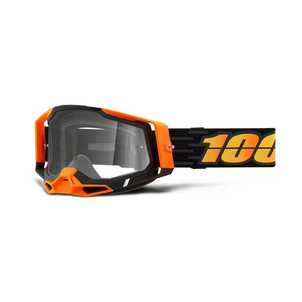 100% Racecraft 2 Costume 2 Clear Lens Motocross Goggles 1 100% Racecraft 2 Costume 2 Clear Lens Motocross Goggles