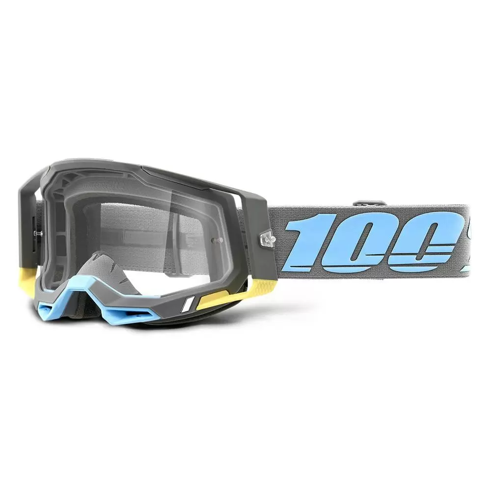 100% Racecraft 2 Trinidad Clear Lens Goggles 1 100% Racecraft 2 Trinidad Clear Lens Goggles