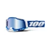 100% Racecraft 2 Goggle Blue / Blue Mirror Lens