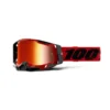 100% Racecraft 2 Goggle Red / Red Mirror Lens