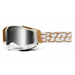 100% Racecraft 2 Mayfair Silver Mirror Lens Goggles
