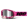 100% Racecraft 2 Maho Silver Mirror Lens Goggles