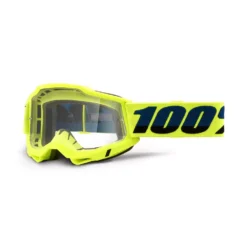 100% Accuri 2 Goggles Fluo Yellow / Clear Lens