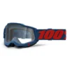 100% Accuri 2 Odeon Clear Lens Motocross Goggles