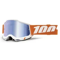 100% Accuri 2 Sevastopol Blue Mirror Lens Motocross Goggles