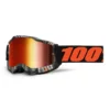 100% Accuri 2 Geospace Red Mirror Lens Motocross Goggles
