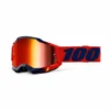 100% Accuri 2 Kearny Red Mirror Lens Motocross Goggles