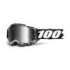 100% Accuri 2 Cobra Silver Mirror Lens Motocross Goggles