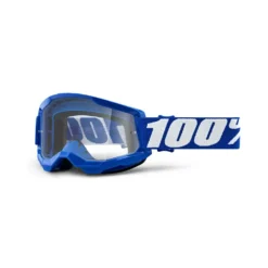 100% Strata 2 Goggles Blue / Clear Lens