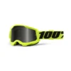 100% Strata 2 Sand Goggles Yellow / Smoke Lens