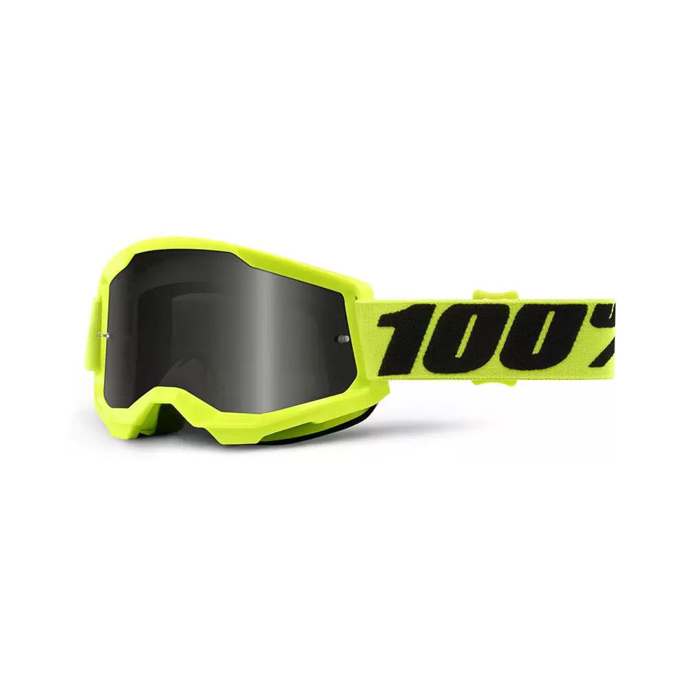 100% Strata 2 Sand Goggles Yellow / Smoke Lens 1 100% Strata 2 Sand Goggles Yellow / Smoke Lens